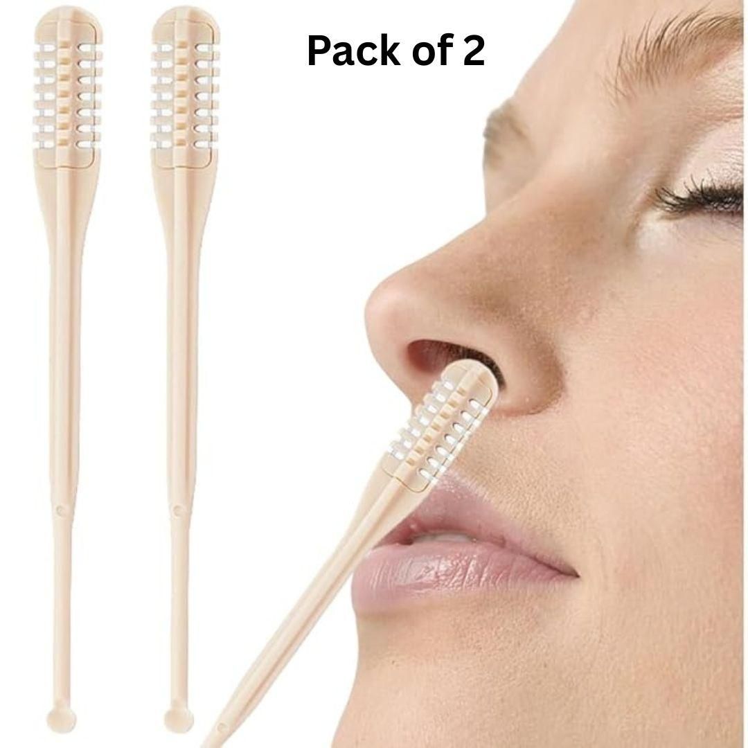 Nose Hair Cutter 360 Degree Rotating Manual Nose Hair Removal Tool